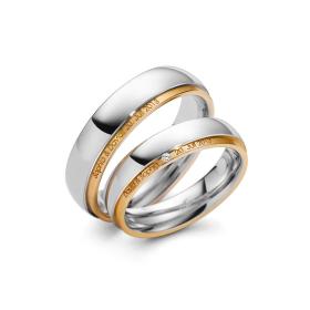 Ringe, August Gerstner Trauringe 28411/6-4/28411/6