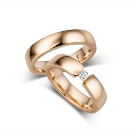 Roségold, Ringe, Giloy Trauringe Giloy29 TR‐1‐00029R‐1‐TR‐0‐00029R