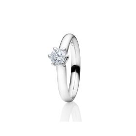 Weißgold, Ringe, Capolavoro Ring True Love RI8B05070.0.30TW-SI-GIA