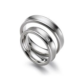 Ringe, August Gerstner Trauringe 27189/6-4/27227/5