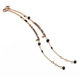 Roségold, Armschmuck, Cervera Barcelona Twisted Chains Armbänder Armbänder-Twisted-Chains