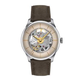 Unisex, Tissot Chemin Des Tourelles Squelette T139.836.16.261.00