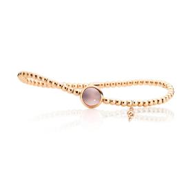 Roségold, Armschmuck, Capolavoro Armband Velluto AB9ROK00224.INNEN.17