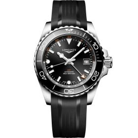 Herrenuhr, Longines HYDROCONQUEST GMT L3.790.4.56.9