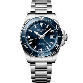 Unisex, Longines HYDROCONQUEST GMT L3.790.4.96.6