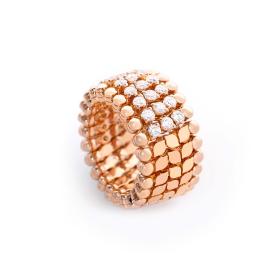 Roségold, Ringe, Serafino Consoli Brevetto Multi-Size Ring S.RB 5HMI4 RG WD