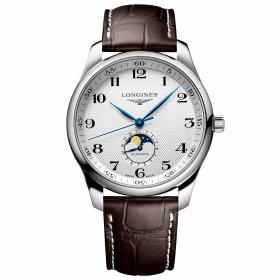 Herrenuhr, Longines LONGINES MASTER COLLECTION MOONPHASE L2.919.4.78.3