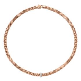 Weißgold, Halsschmuck, FOPE Flex'it Vendôme Collier 56002CX_BB_R_XBX_043