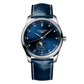 Herrenuhr, Longines LONGINES MASTER COLLECTION MOONPHASE L2.909.4.97.0