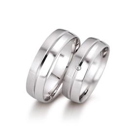 Ringe, August Gerstner Trauringe 20912/6-4/20912/6