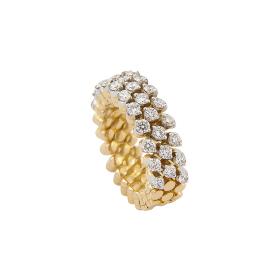 Gelbgold, Ringe, Serafino Consoli Brevetto Multi-Size Ring RMS 3H2 YWG WD