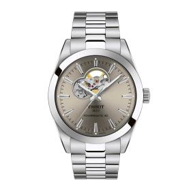 Unisex, Tissot Gentleman Powermatic 80 Open Heart T127.407.11.081.00