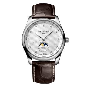 Herrenuhr, Longines LONGINES MASTER COLLECTION MOONPHASE L2.909.4.77.3