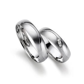 Ringe, August Gerstner Trauringe 27422/5-4/20422/5