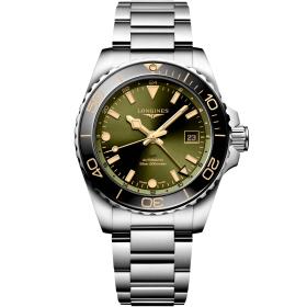 Herrenuhr, Longines HYDROCONQUEST GMT L3.790.4.06.6