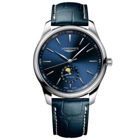 Herrenuhr, Longines LONGINES MASTER COLLECTION MOONPHASE L2.919.4.92.0