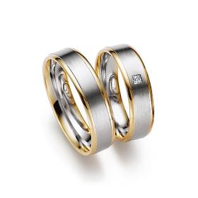 Ringe, August Gerstner Trauringe 20267/5.5-4/20267/5.5