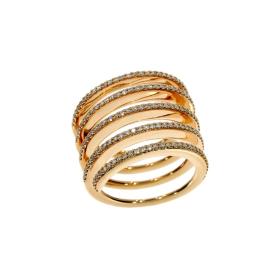 Gelbgold, Ringe, Labor Jewels Ring Vertigo VR26116D