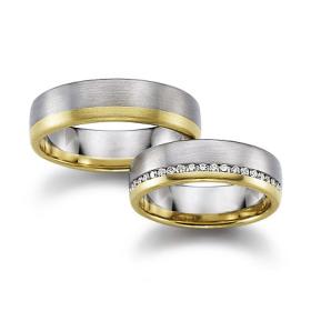 Ringe, August Gerstner Trauringe 27493/6-4/27493/6