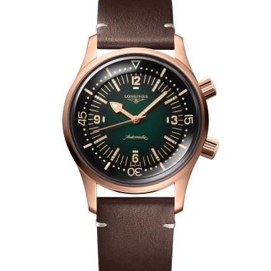 Herrenuhr, Automatik, Longines LONGINES LEGEND DIVER BRONZE