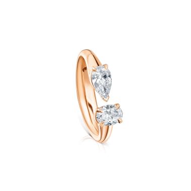 Ringe, Roségold, Cervera Barcelona Close to you Ring  