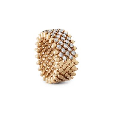 Ringe, Roségold, Serafino Consoli Brevetto Multi-Size Ring