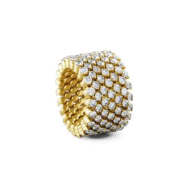 Ringe, Gelbgold, Serafino Consoli Brevetto Multi-Size Ring