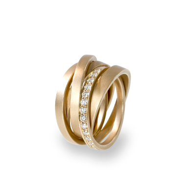 Ringe, Rotgold, Schmuckwerk Ring Saturn