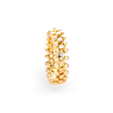 Ringe, Gelbgold, Serafino Consoli Brevetto Multi-Size Ring