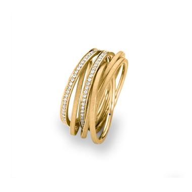 Ringe, Gelbgold, Schmuckwerk Saturn Ring