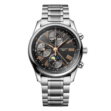 Herrenuhr, Automatik, Longines LONGINES MASTER COLLECTION CHRONO MOONPHASE