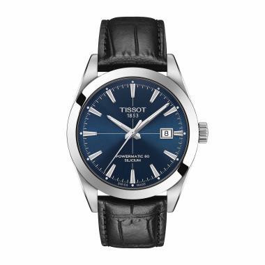 Herrenuhr, Automatik, Tissot Gentleman Powermatic 80 Silicium