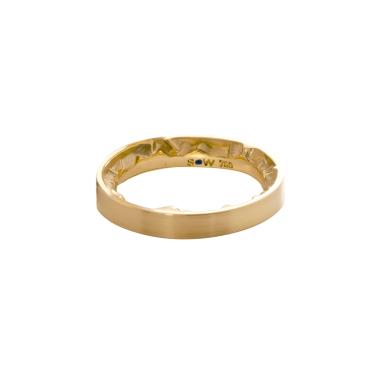 Ringe, Gelbgold, Schmuckwerk Ring Alpenring