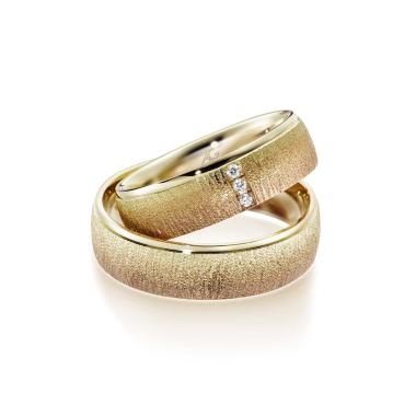 Ringe, Rotgold, August Gerstner Trauring Exclusiv-Kollektion