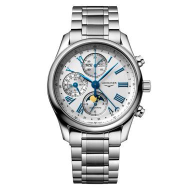 Herrenuhr, Automatik, Longines LONGINES MASTER COLLECTION CHRONO MOONPHASE