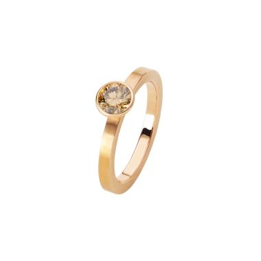 Ringe, Rotgold, Schmuckwerk Alpen Solitairering